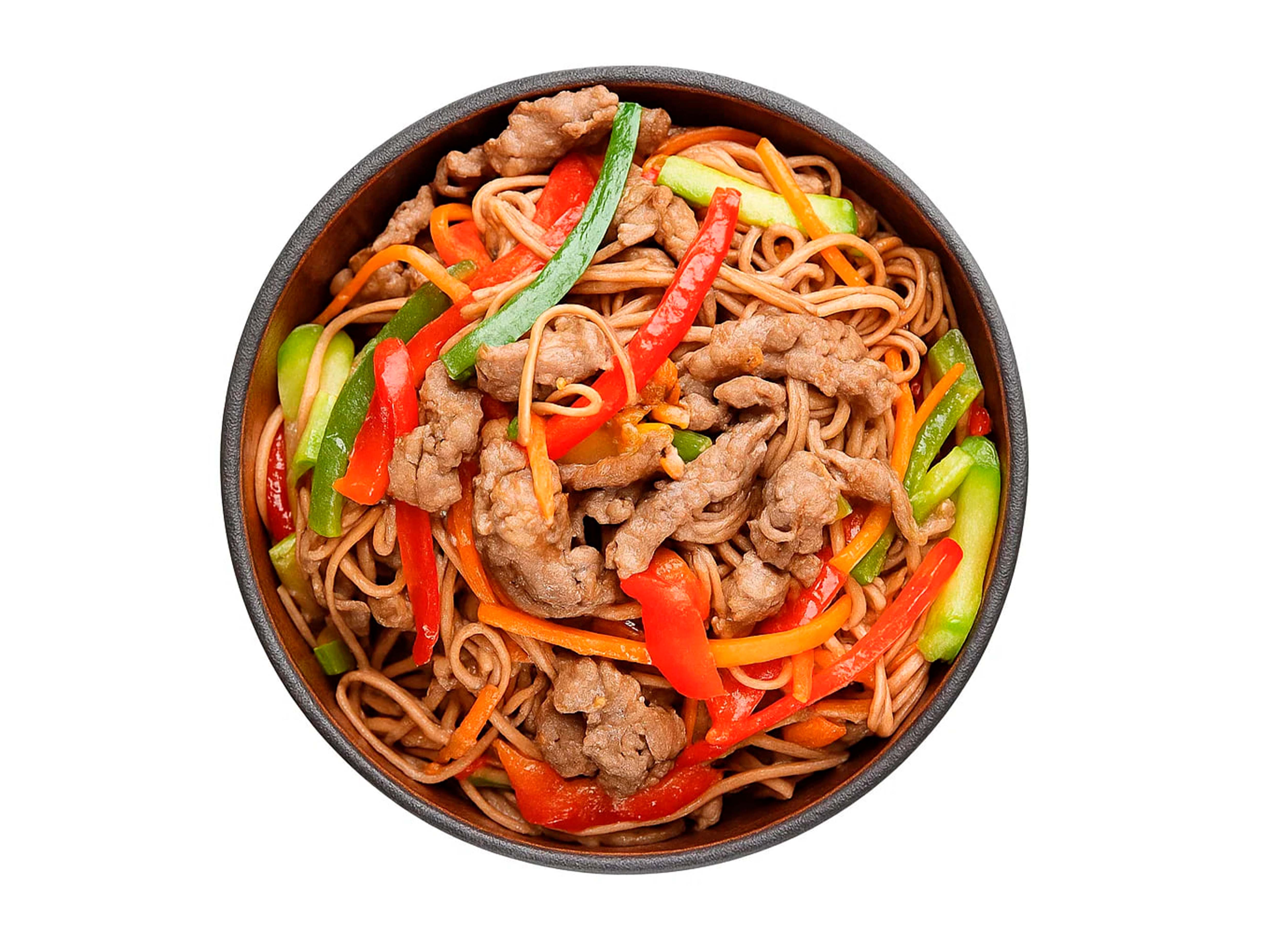 Удон со свининой