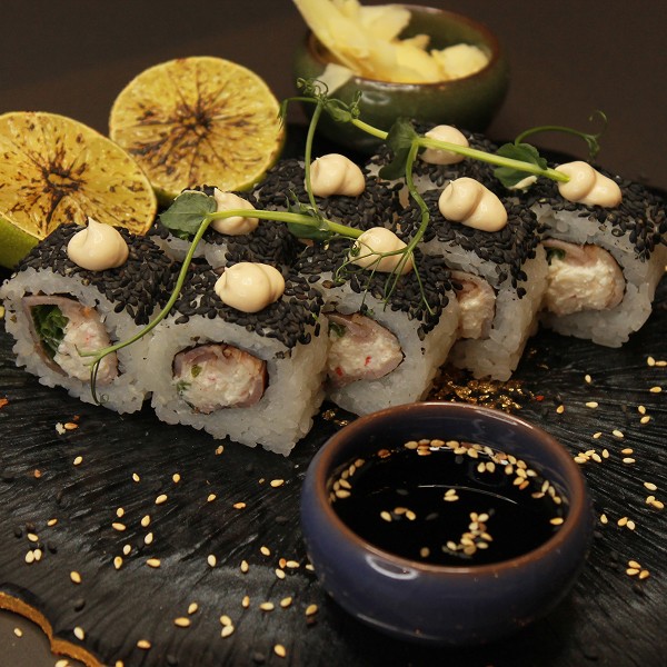 Ролл Самурай с беконом