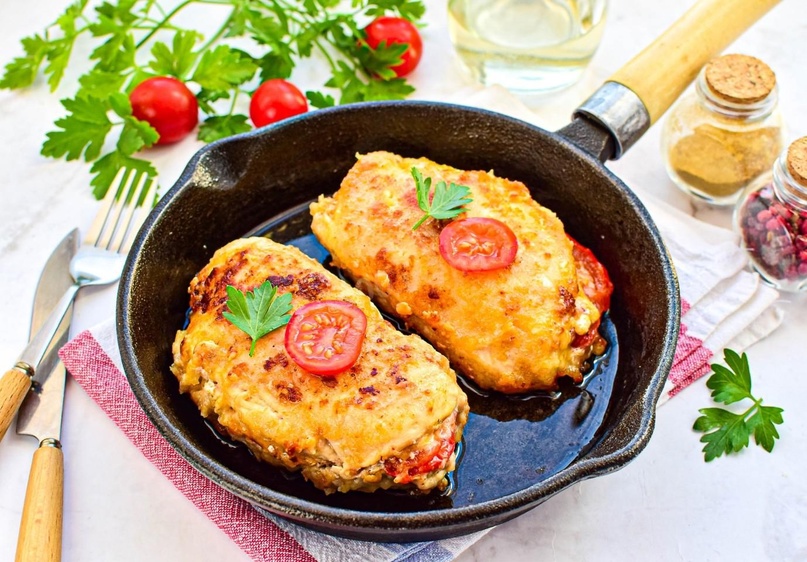 Куриное филе под сыром
