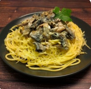 Паста Сливочная курочка с грибами