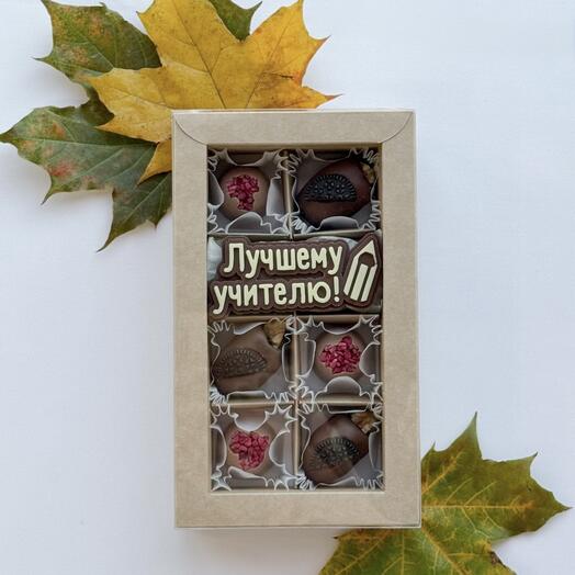 Шоколад "Лучшему учителю"
