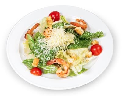 Салат Цезарь с креветками 250 г