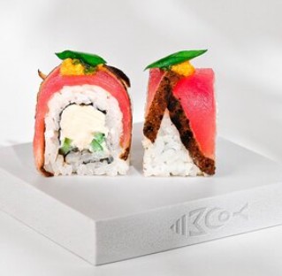 Филадельфия с тунцом татаки