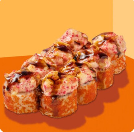 Лосось жульен острый