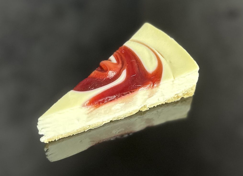 Чизкейк с клубникой