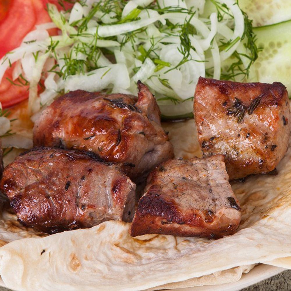 Шашлык из свиной шейки