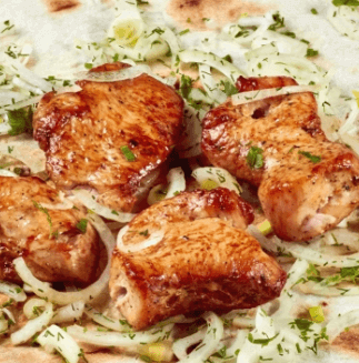 Шашлык из куриной грудки