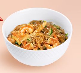 Фунчоза с креветками