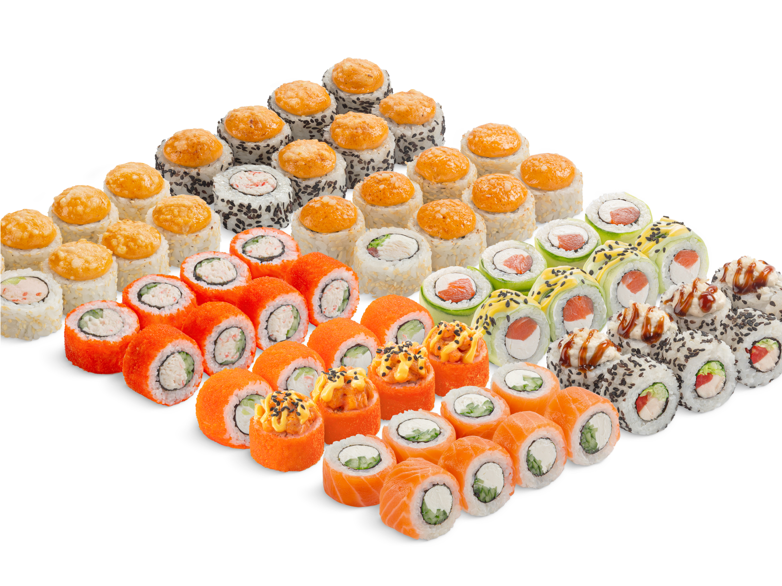 Сет Галактика Плюс с белым соусом