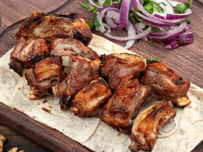 Шашлык Баранина на кости