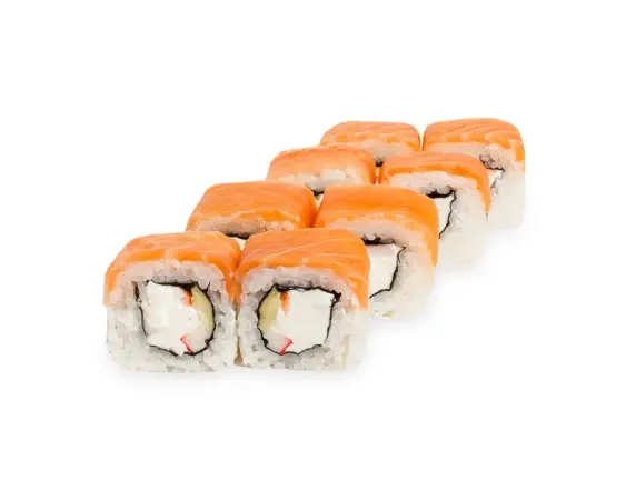 Ролл Нежн с копч лососем 220гр