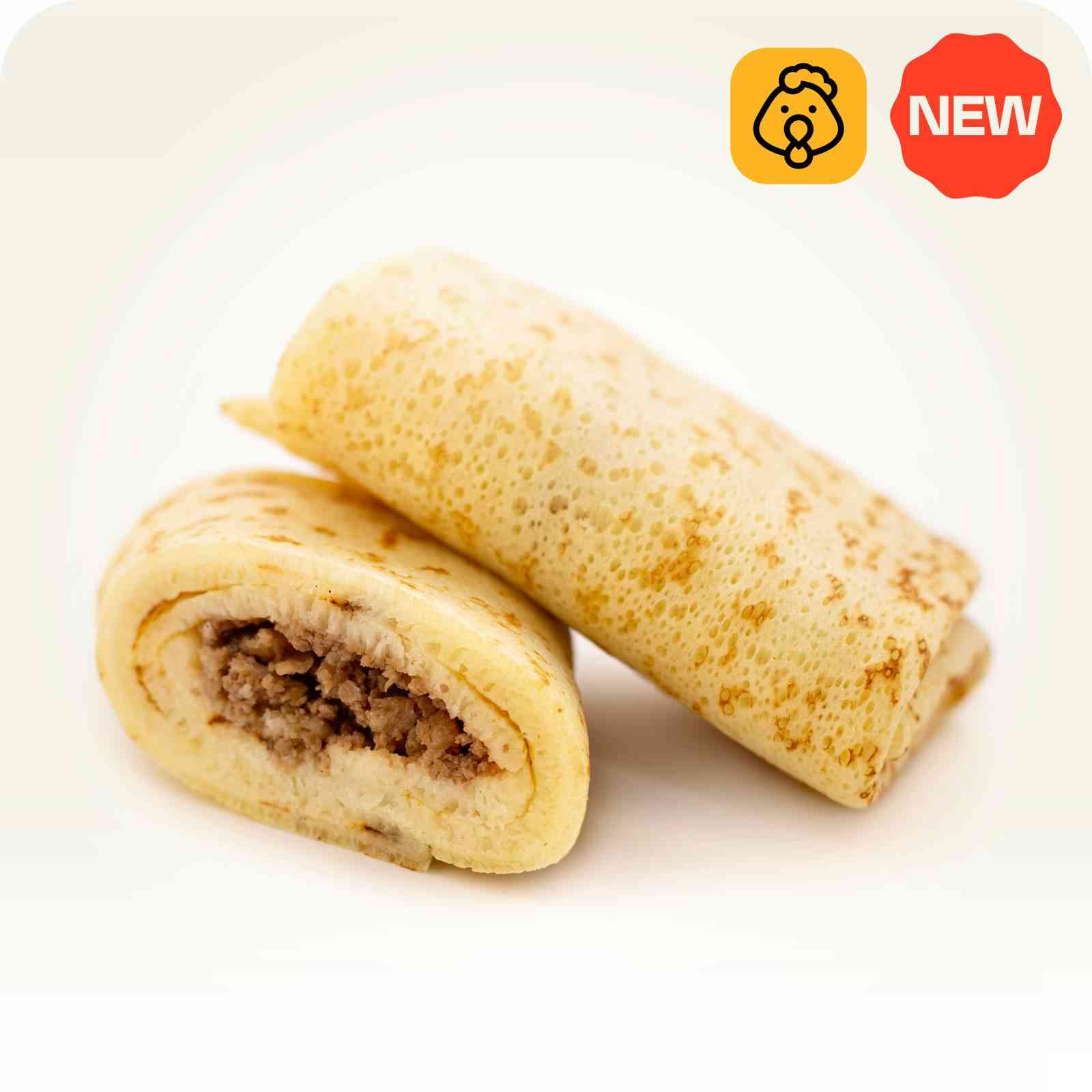 Блинчики с мясом