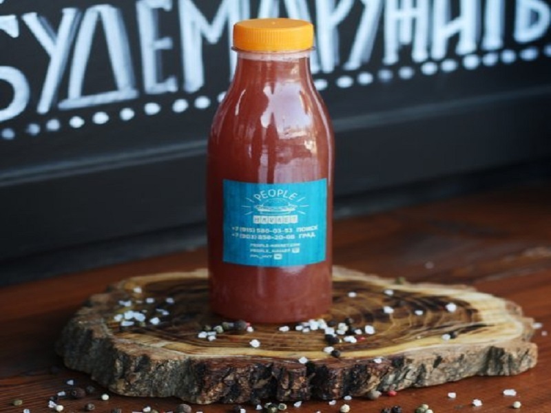 Смузи клубничный 