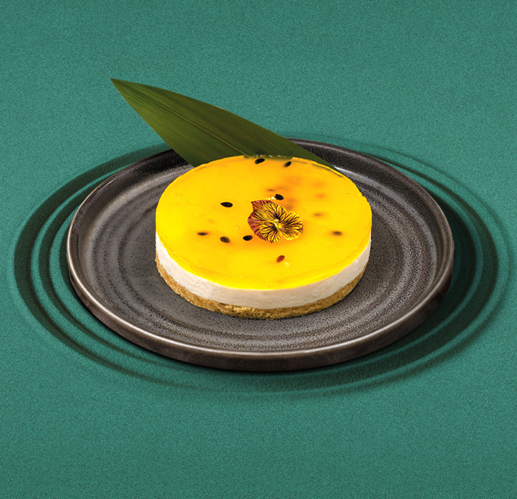 Чизкейк с маракуйей
