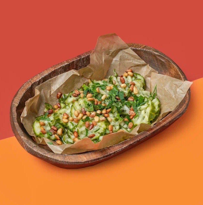 Любимые огурчики с кедровым орехом