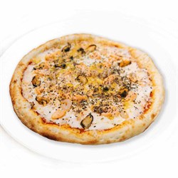 Пицца Морская 25 см на тонком тесте