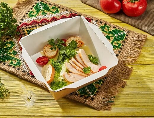 Цезарь с курицей