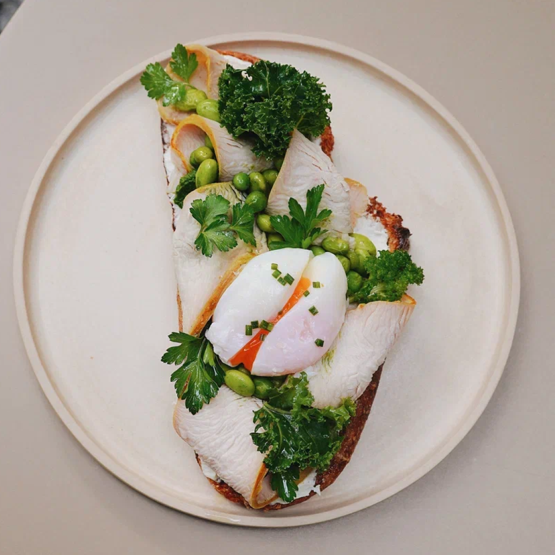 Тост с индейкой