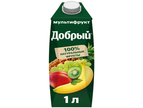 Сок Добрый Мультифрут 1л.