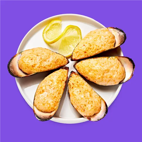 Мидии в соусе Спайси