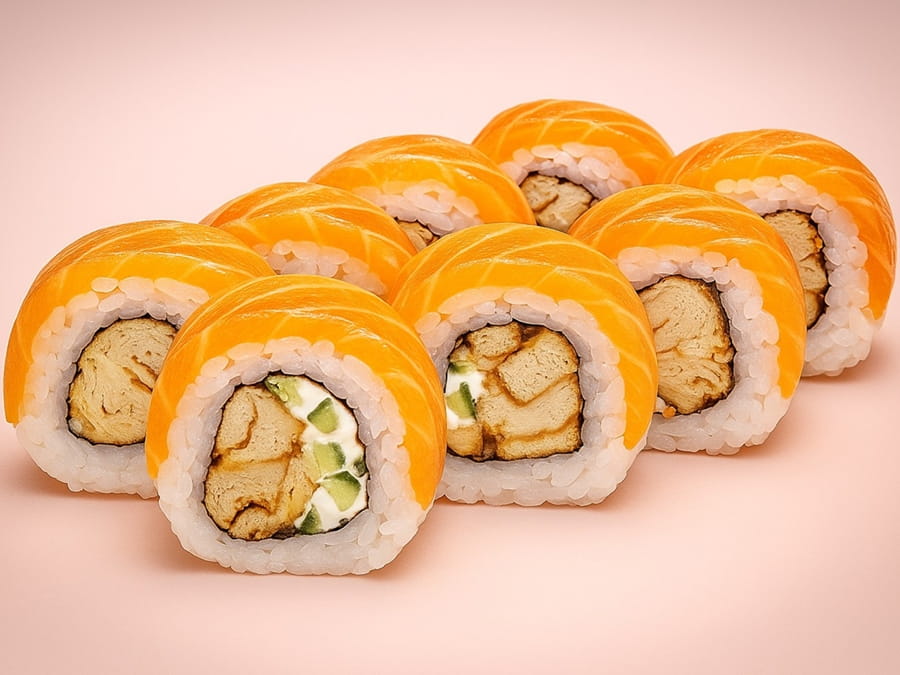 Ролл Филадельфия лосось