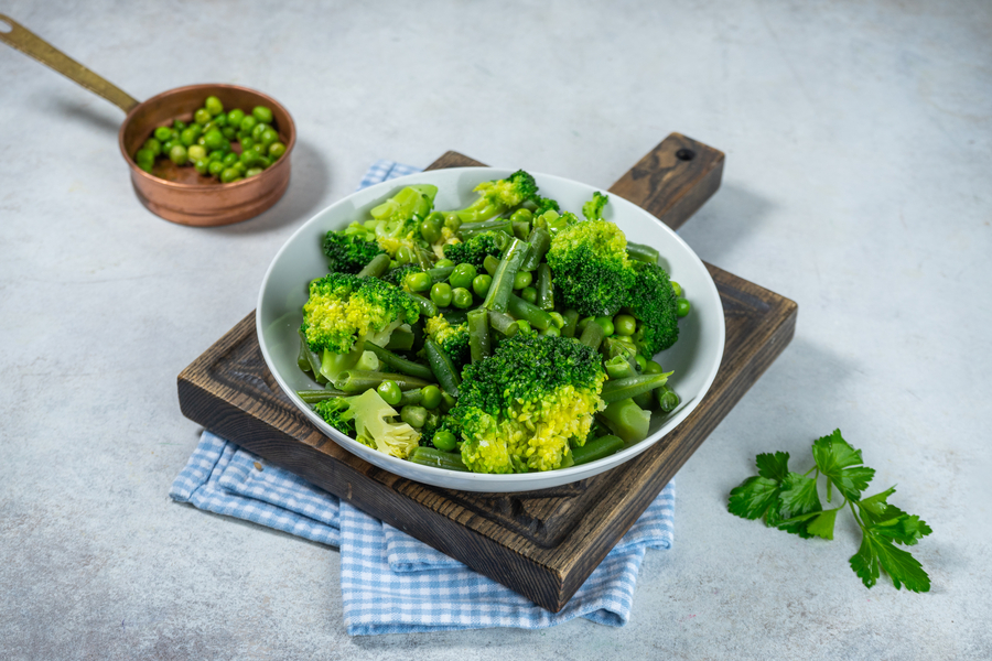 Зеленые овощи