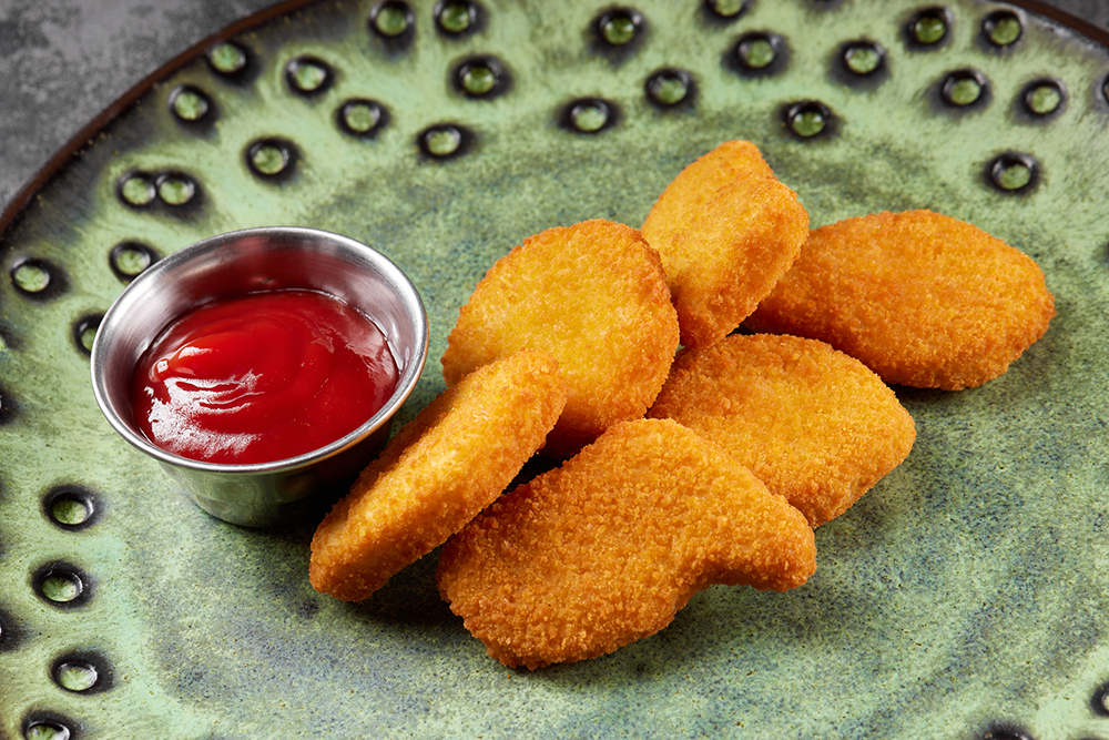 Наггетсы куриные с кетчупом