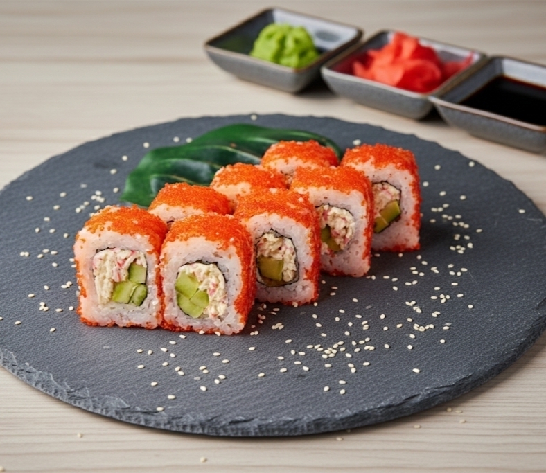 Калифорния с крабом