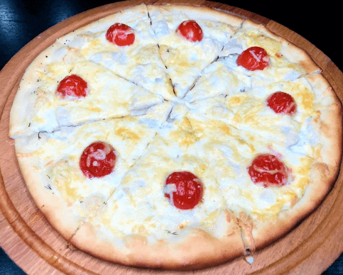 Пицца Чесночная курочка 30см