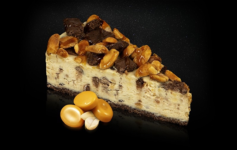 Чизкейк Карамельно-ореховый