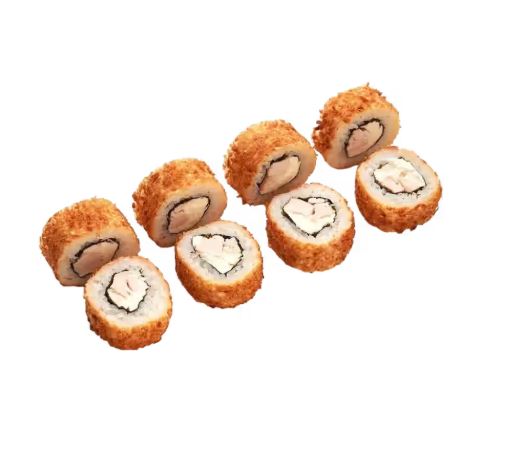 Жареный с курицей 4 шт