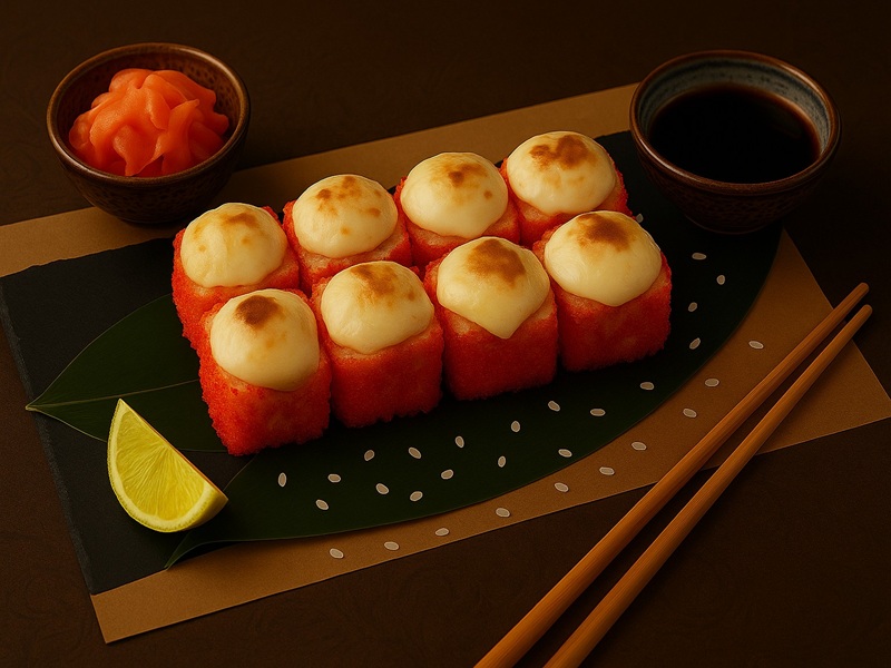 Ролл Запеченный краб