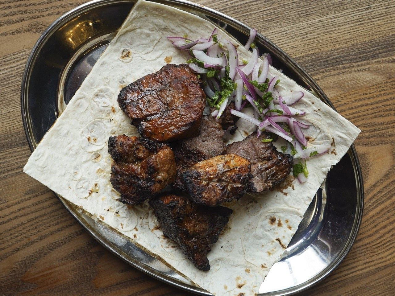 Шашлык из свинины  Доставка