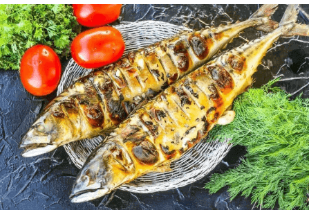 Скумбрия на мангале