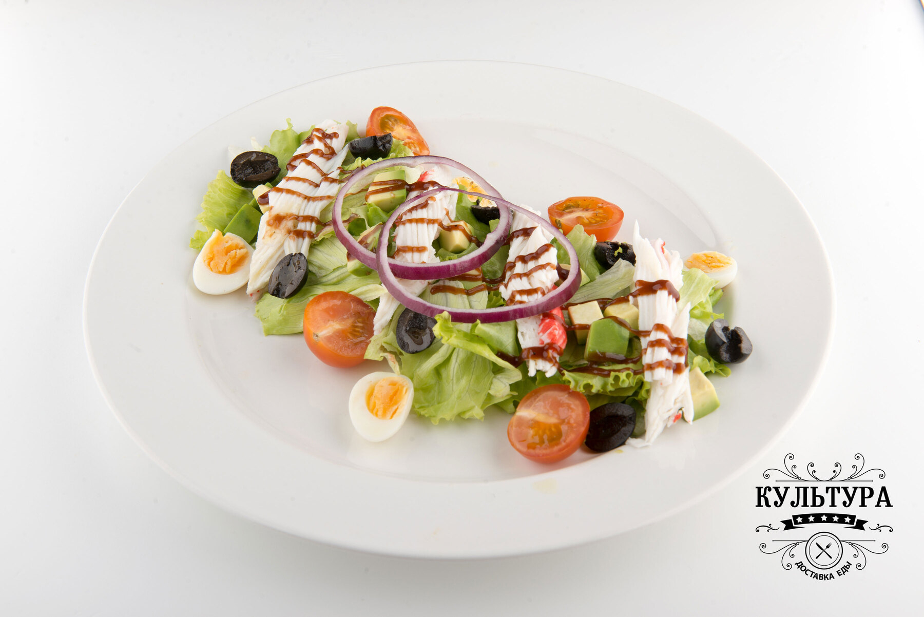 Салат Снежный краб