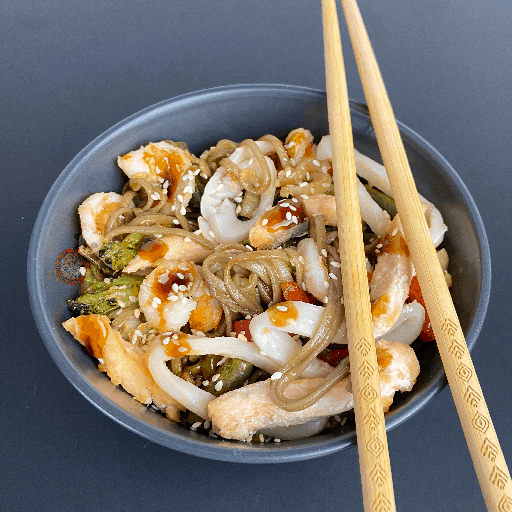 WOK Соба с Морепродуктами