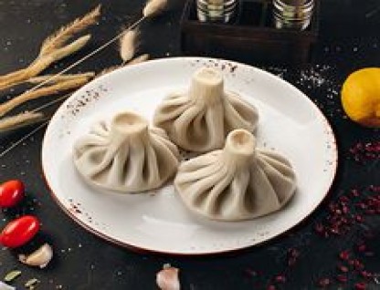 Хинкали с говядиной и свининой 3шт