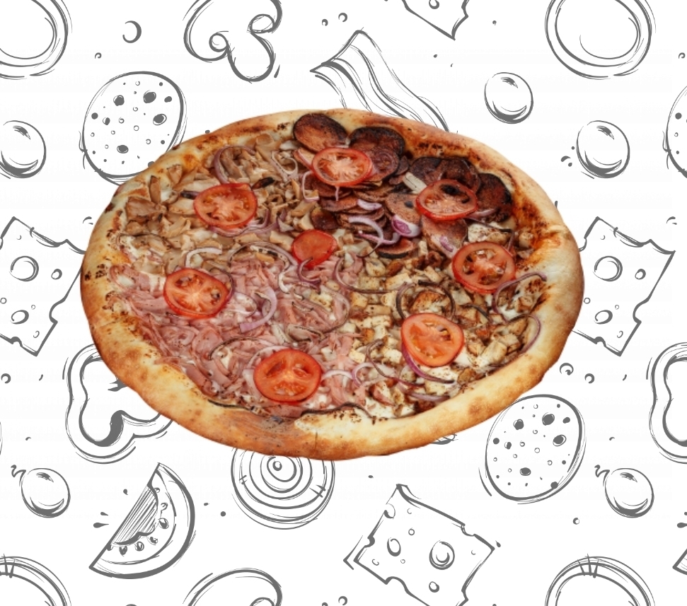 Пицца Четыре сезона 1,1кг ЧП