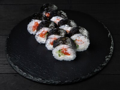 Гейша с лососем