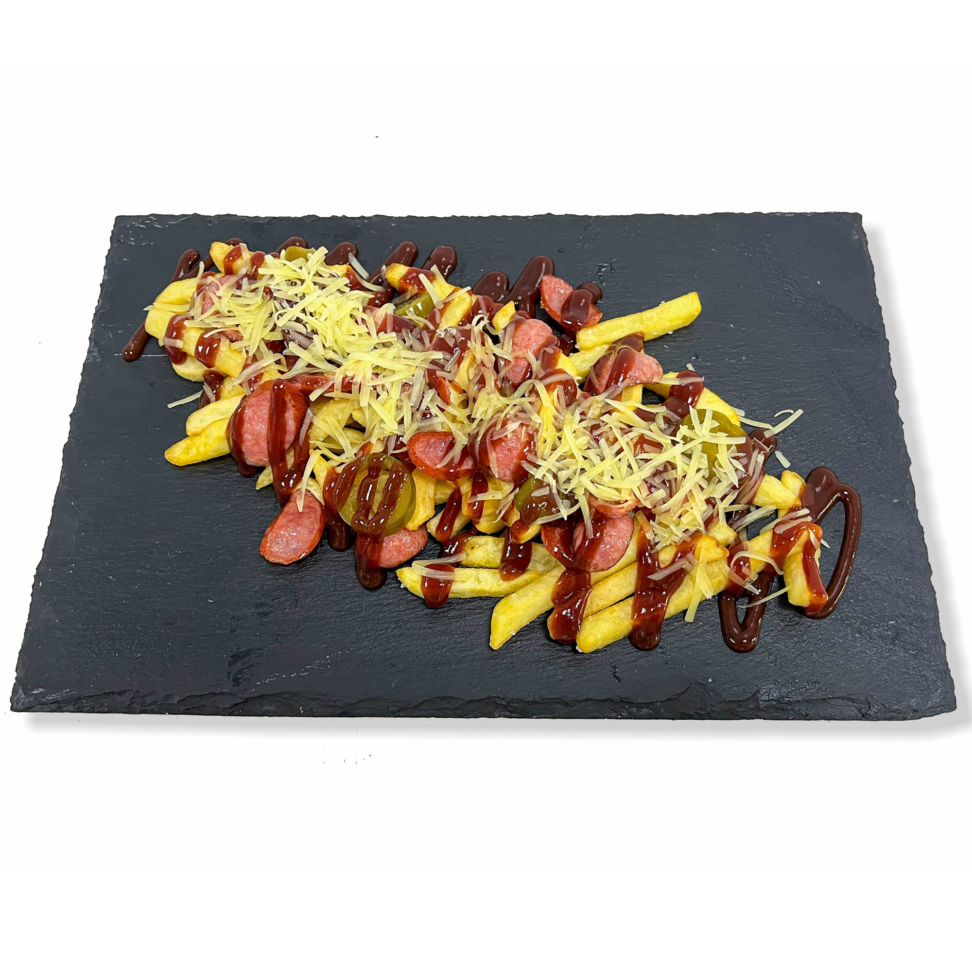 Фри-бокс колбаски-BBQ