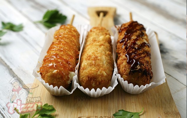 Корн Дог с сыром