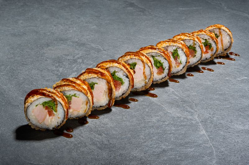 Ролл Цезарь с курицей