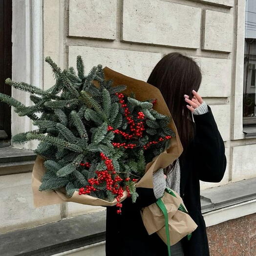 Зимний букет с нобилисом