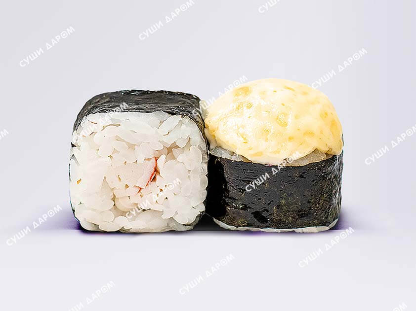 Запеченный мини ролл Чиз краб