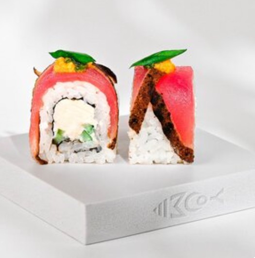 Филадельфия с тунцом татаки