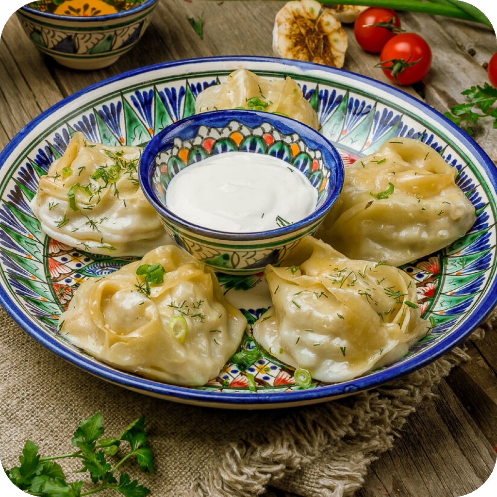 Манты по-узбекски