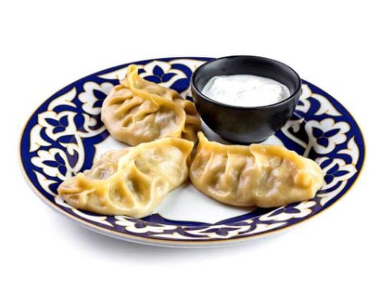 Манты с бараниной