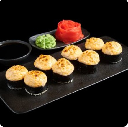 Ролл запечённый динамит