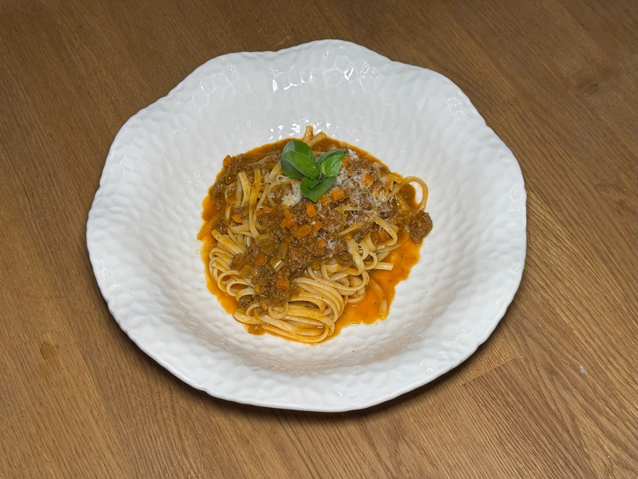 Паста Баветте Болоньезе