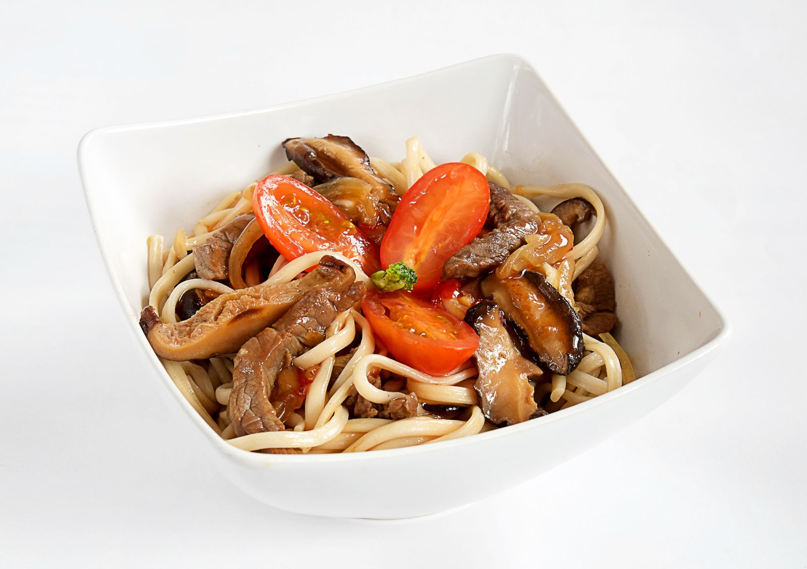Wok с говядиной